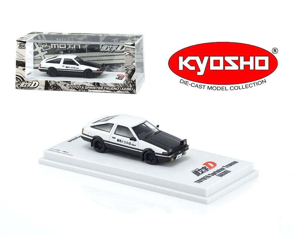 Kyosho Initial D Toyota Trueno AE86 with LED, Limited Edition