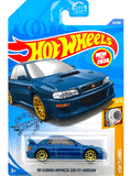 Hot Wheels HW Turbo '98 Subaru Impreza 22B STi-Version, 1:64 scale, blue