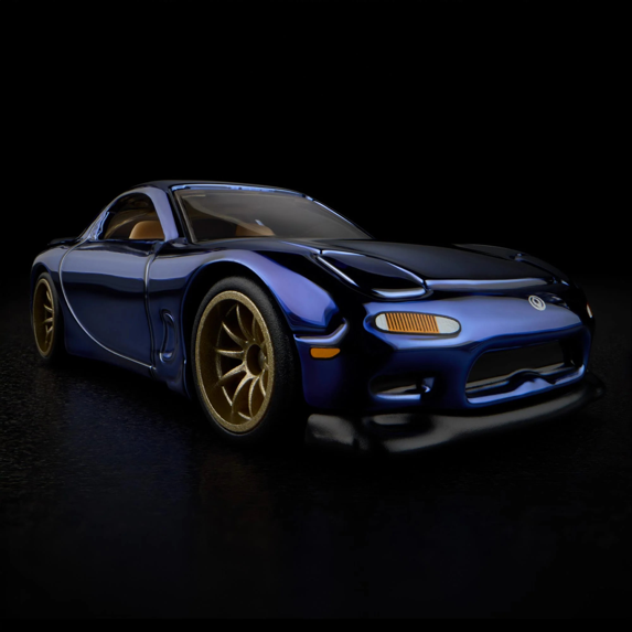Hot Wheels RLC 1993 Mazda RX-7 R1 - Engine Bay Open Top View