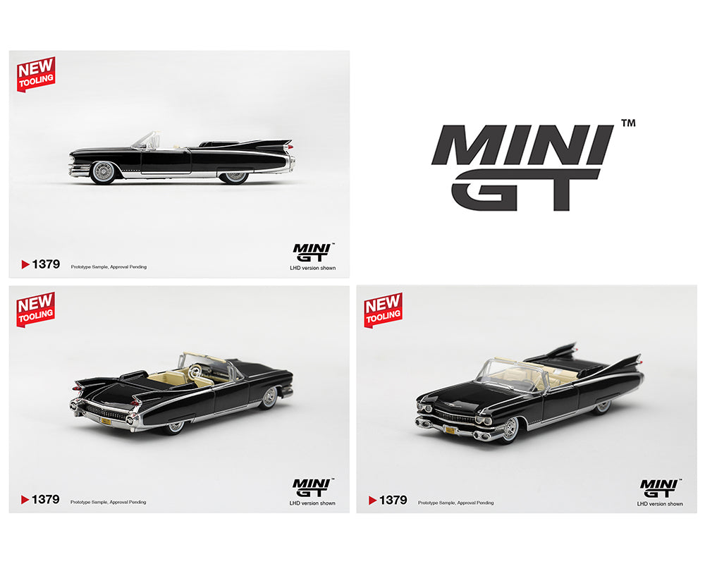 Mini GT Cadillac Eldorado Biarritz 1959, Black, Limited Edition